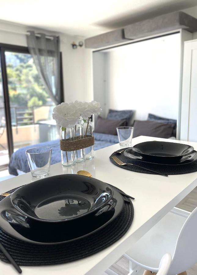 New Studio, Piscine Et Vue Mer • Proche De Monaco Beausoleil Exterior foto