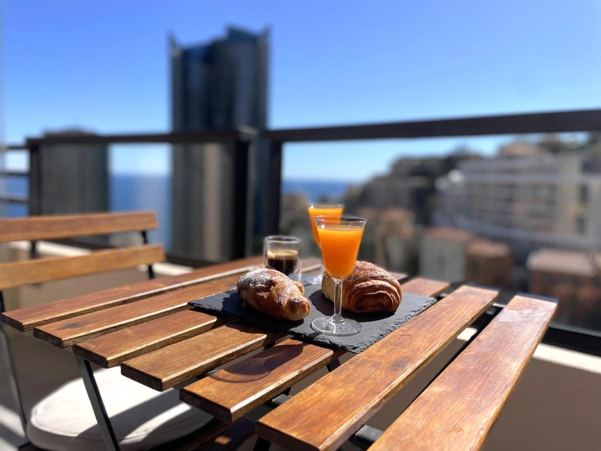 New Studio, Piscine Et Vue Mer • Proche De Monaco Beausoleil Exterior foto